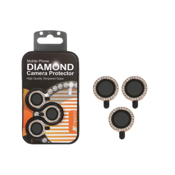 محافظ لنز نگین دار آیفون نیوچی