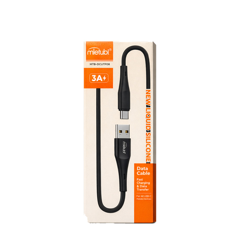 کابل USB به type-c سیلیکونی مدل MTB-DCUTF08میتوبل